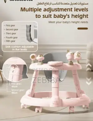 3-in-1 Foldable Baby Walker