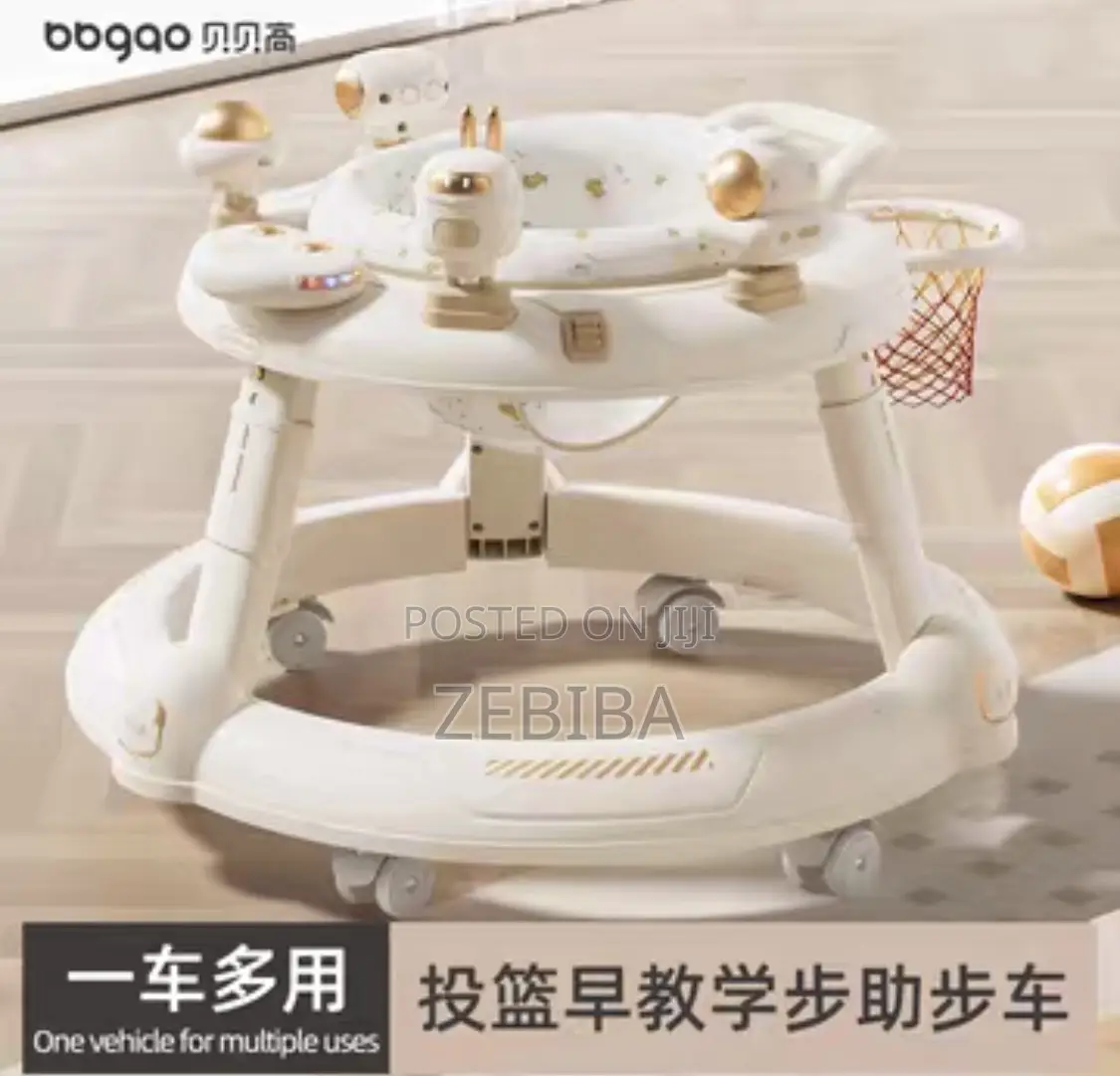 3-in-1 Foldable Baby Walker