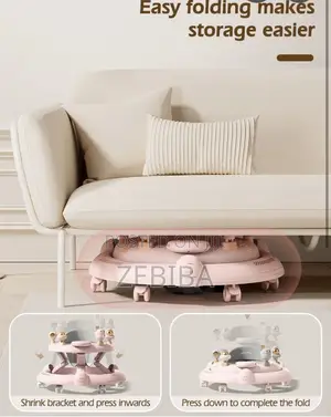 3-in-1 Foldable Baby Walker