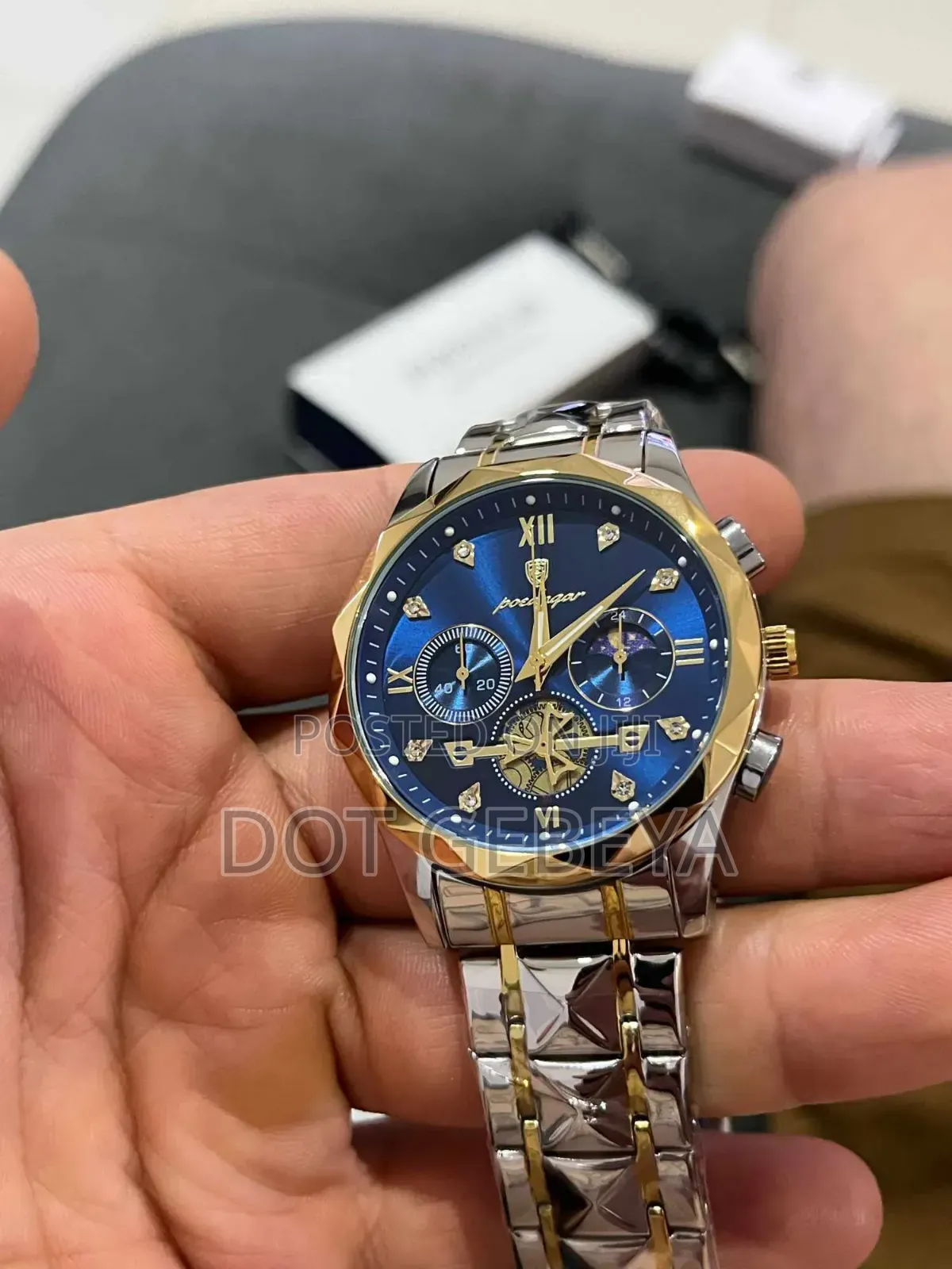 Poedagar Luxury Men's Watch