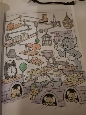 Tom And Jerry Coloring Book