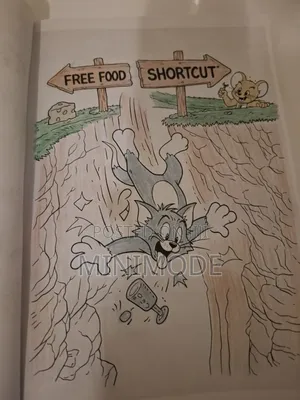 Tom And Jerry Coloring Book