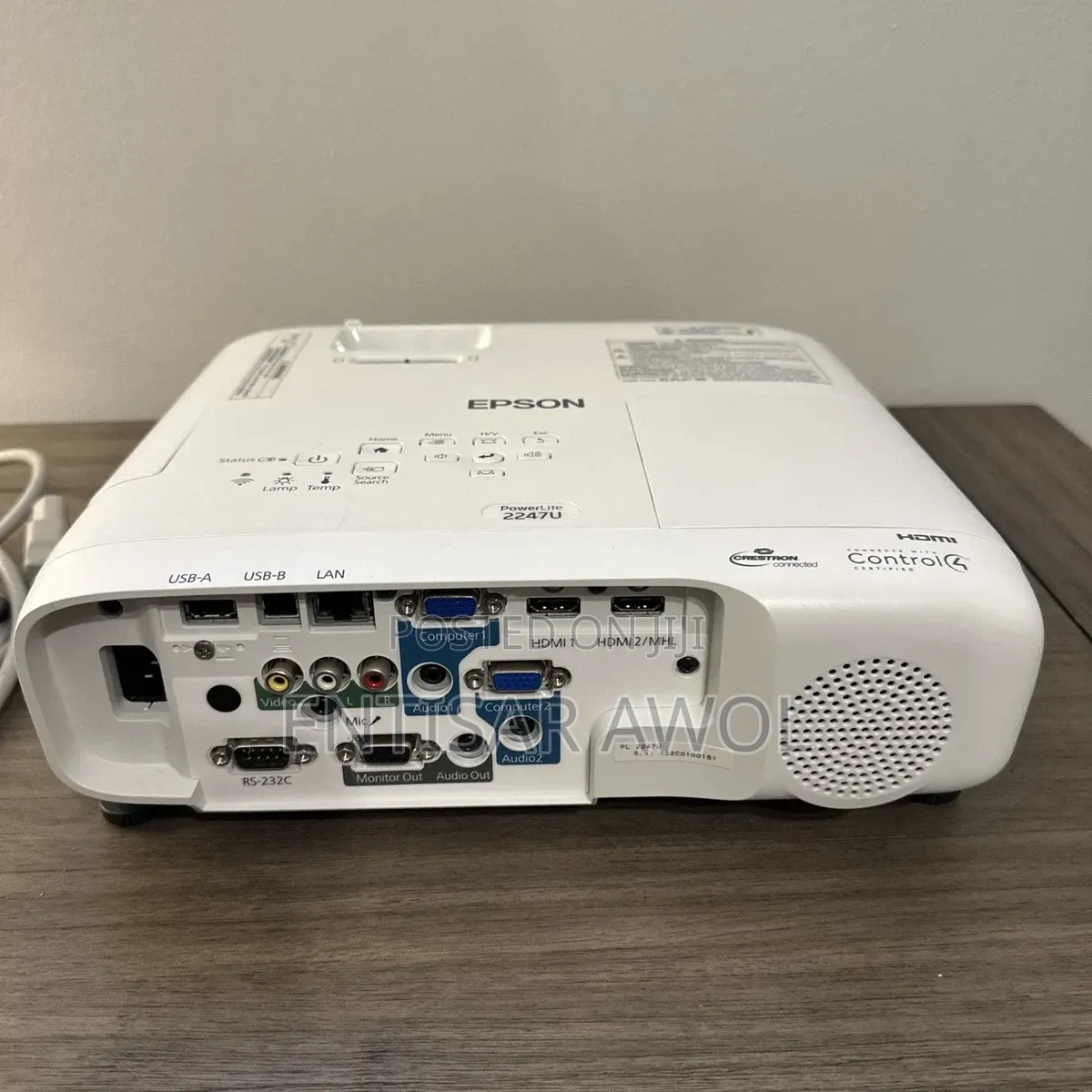 Epson 2042 Full Hd 3lcd Wifi Wireless Cinema Projector 4,400-Lumens