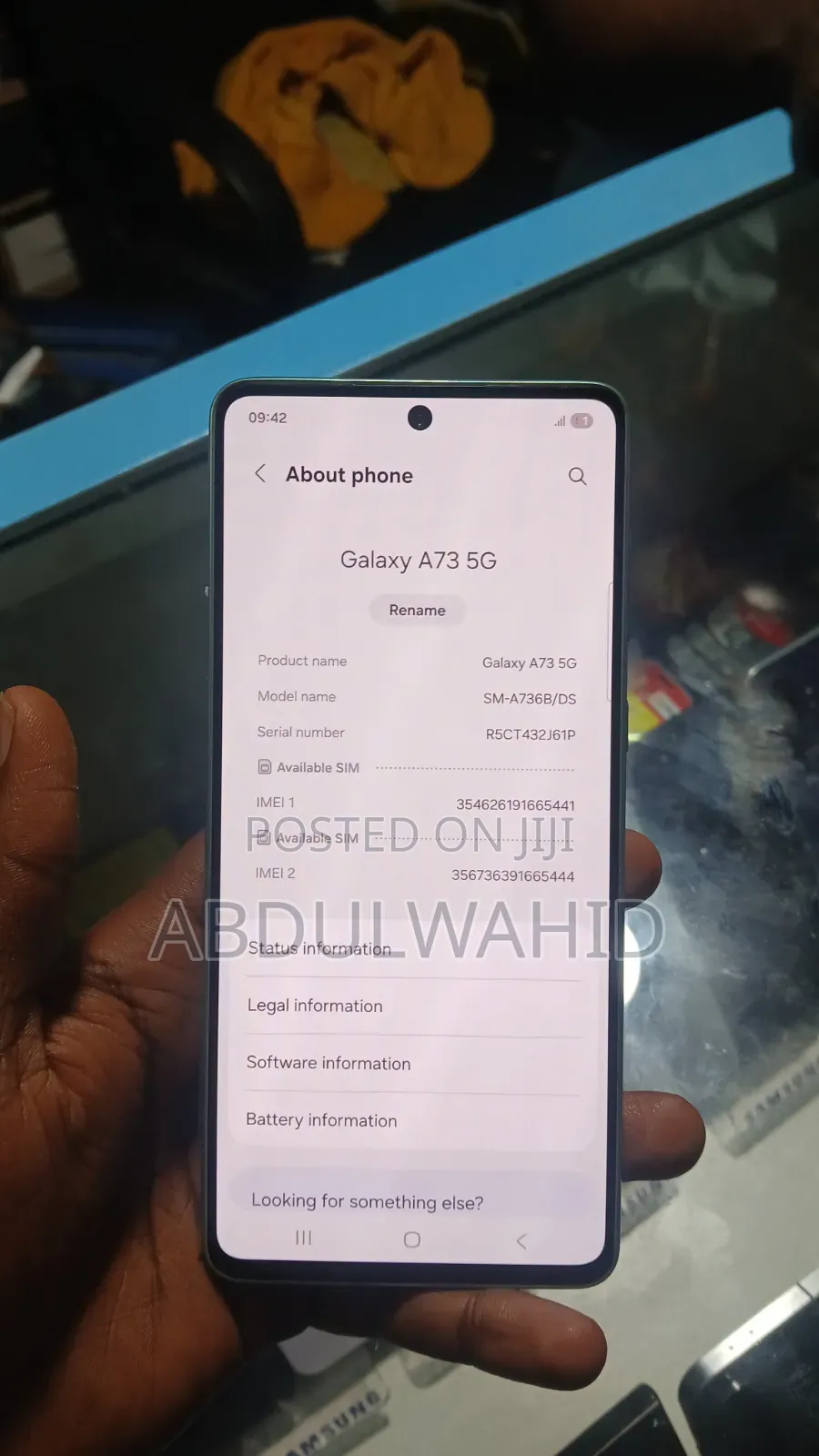 Samsung Galaxy A73 5G 256 GB Blue