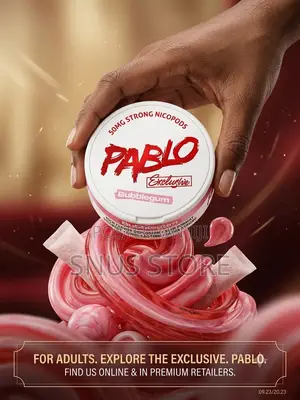 Pablo Bubblegum Nicotine Pouches