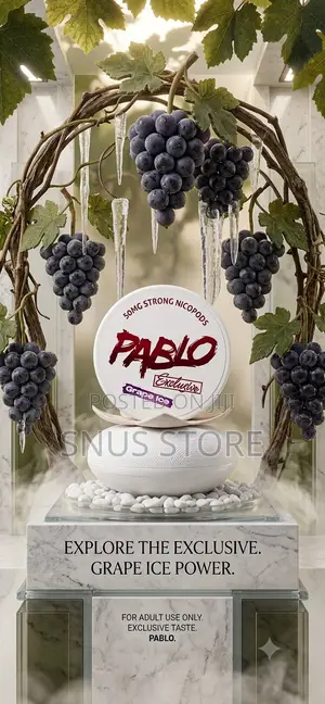 Snuss Pablo Nicotine Pouches ( Grape Ice )