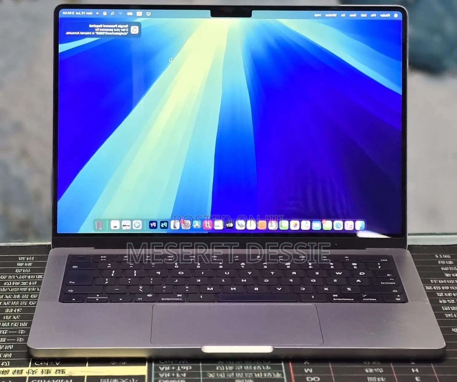 New Laptop Apple MacBook Pro 2021 M1 32GB SSD 1T