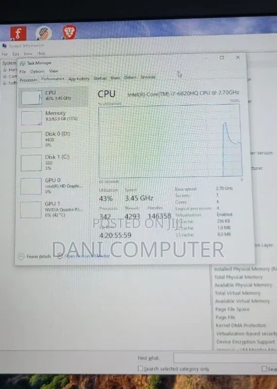 New Laptop Dell Latitude 10 64GB Intel Core i7 SSD 512GB