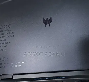 New Laptop Acer Predator Helios 300 16GB Intel Core i9 SSD 1T