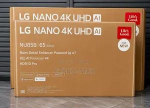 Lg Nano 65 inches Uhd Ai Smart Tv – New 2026 Model