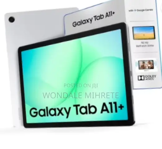 New Samsung Galaxy Tab A11+ 128 GB Black
