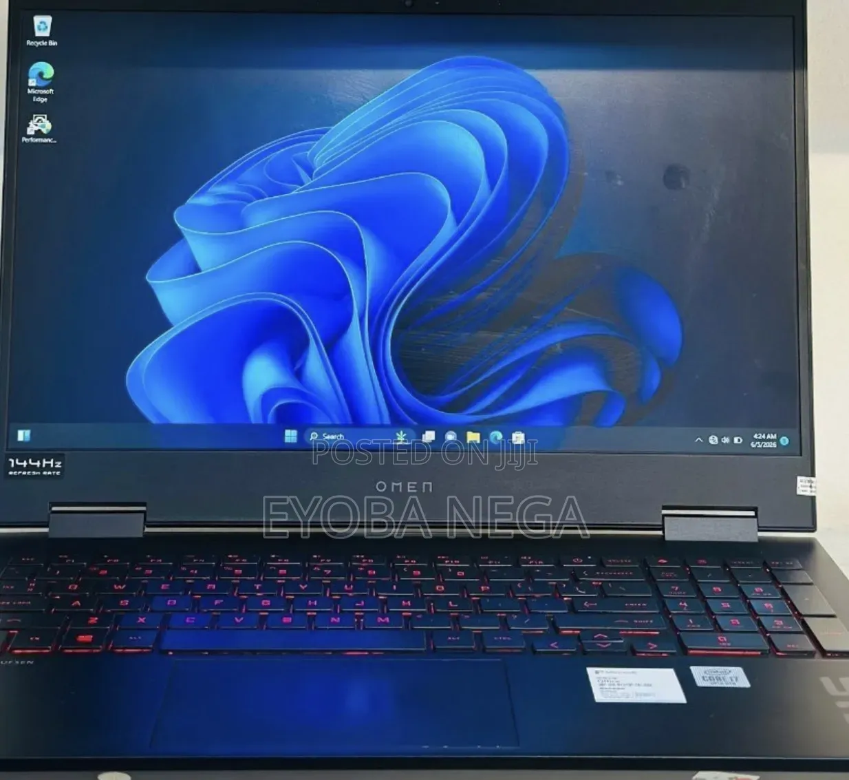 New Laptop HP Omen 15 16GB Intel Core i7 SSD 512GB