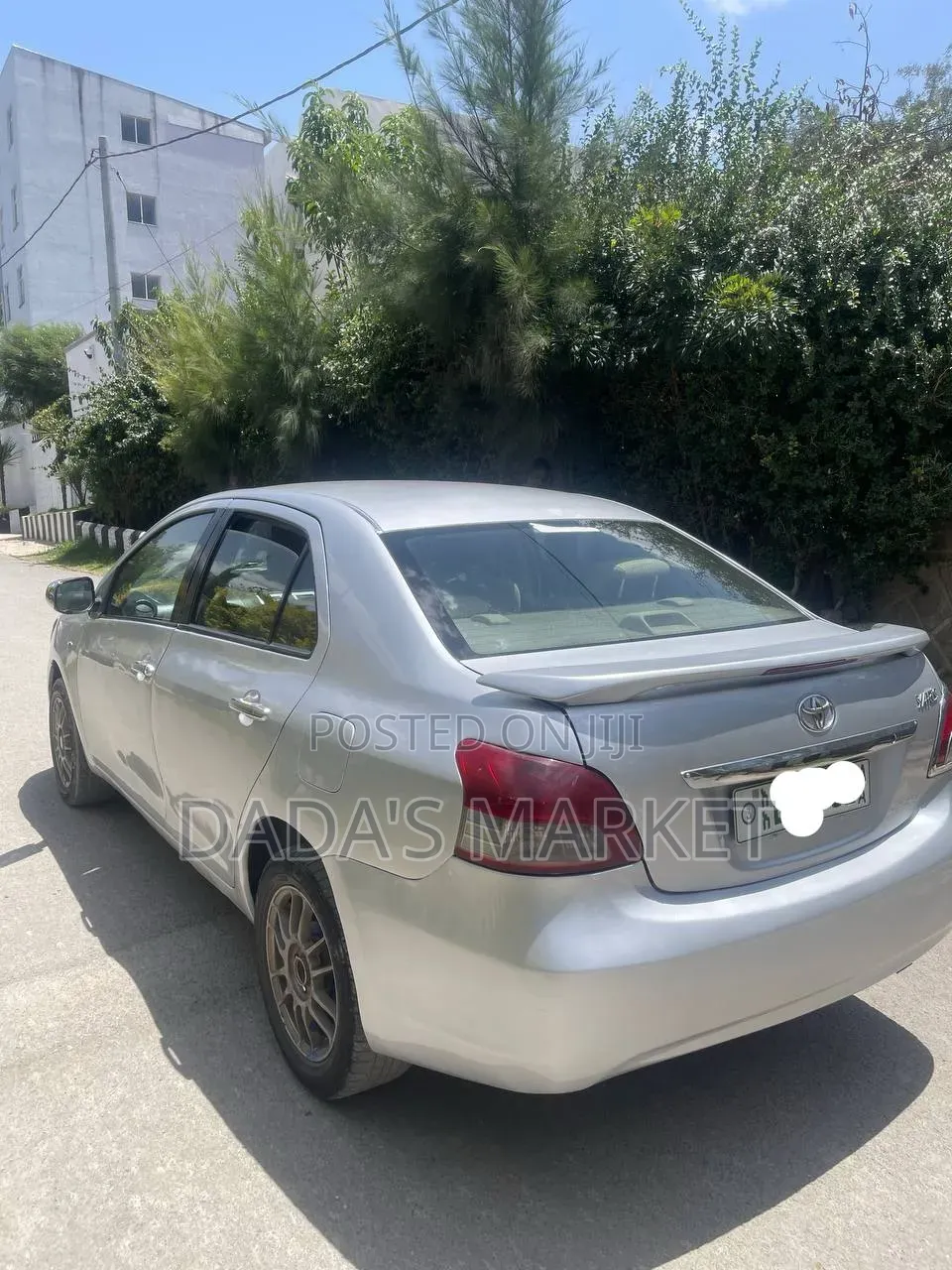 Toyota Belta 2008 Silver