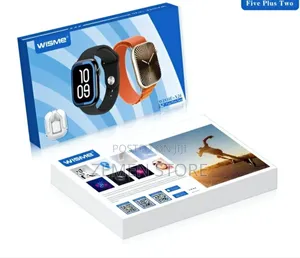 Wisme-X26 Smartwatch Set With 5 Watch Straps Plus With Earphones ስማርት