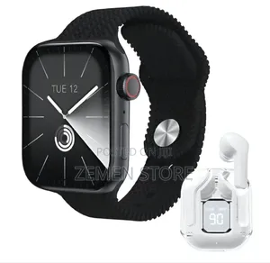 Wisme-X26 Smartwatch Set With 5 Watch Straps Plus With Earphones ስማርት