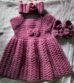 Cute Baby Dress Made With Love