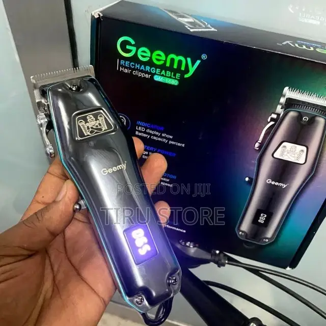 Original Geemy Gm-6680 Rechargeable Hair