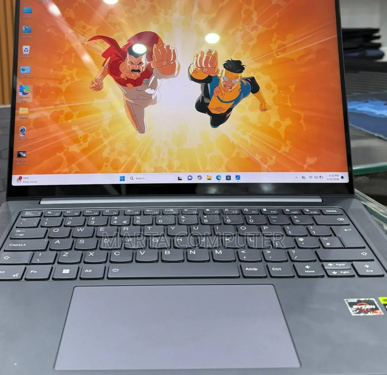 New Laptop Lenovo Yoga 7i 32GB AMD Ryzen 7 SSD 512GB
