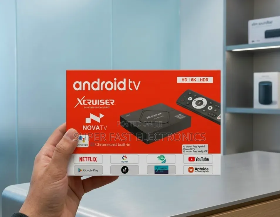 Novatv Android 14 Smart Tv Box – Ultra Hd, 8gb Ram, 256gb Rom,