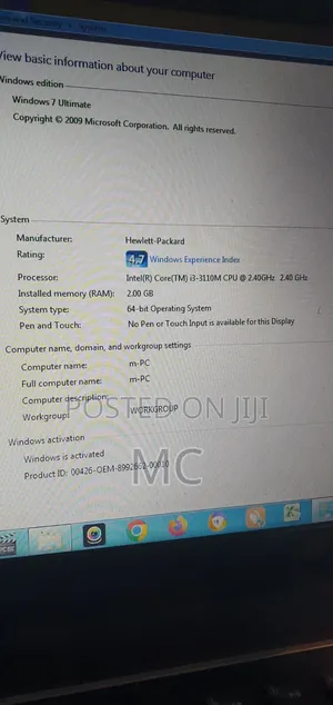 Laptop HP Pavilion 15 2GB Intel Core i3 HDD 500GB