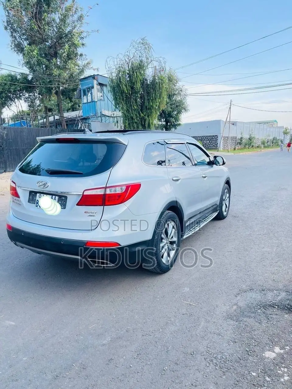 Hyundai Santa Fe 2015 Silver