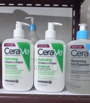 Original Cerave Cleansers 473ml (Hydrating Renewing Sa)