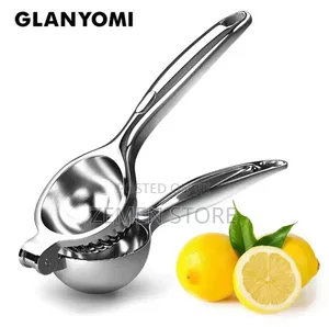 Stainless Steel Manual Citrus Juicer Squeezer በእጅ የሚሰራ የሎሚ መጭመቂያ