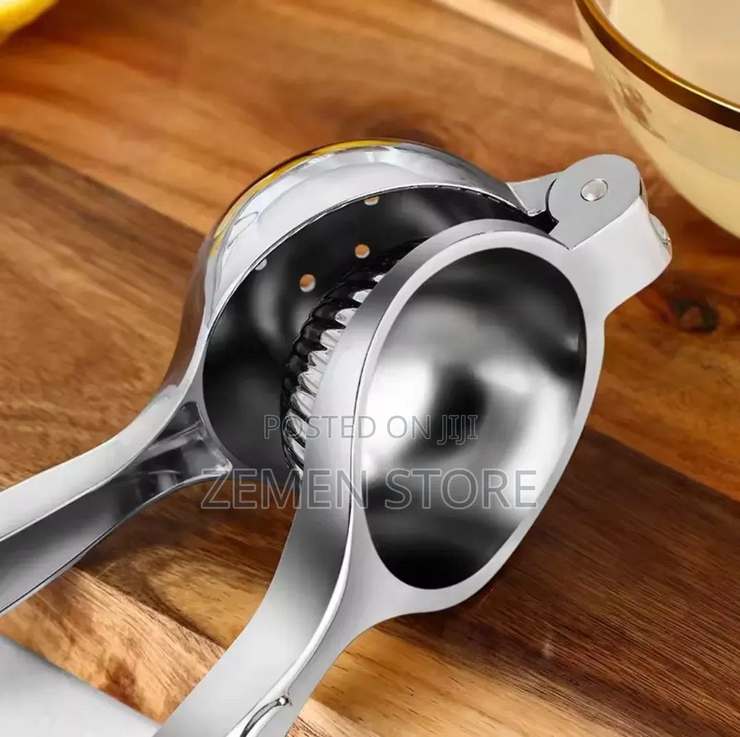 Stainless Steel Manual Citrus Juicer Squeezer በእጅ የሚሰራ የሎሚ መጭመቂያ