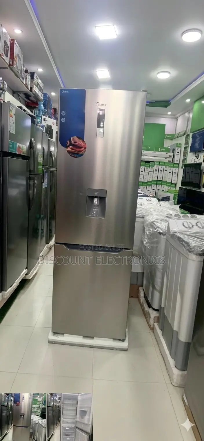 Midea 424l Bottom Freezer Refrigerator With Water Dispenser