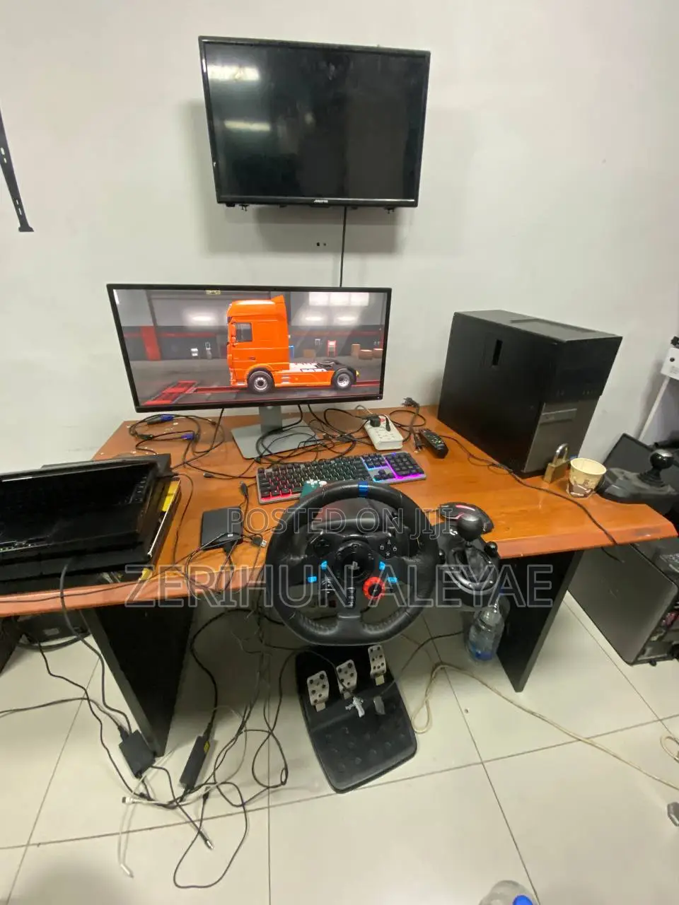 በአሪፍ ዋጋግ G29 Logitech Driving Wheel