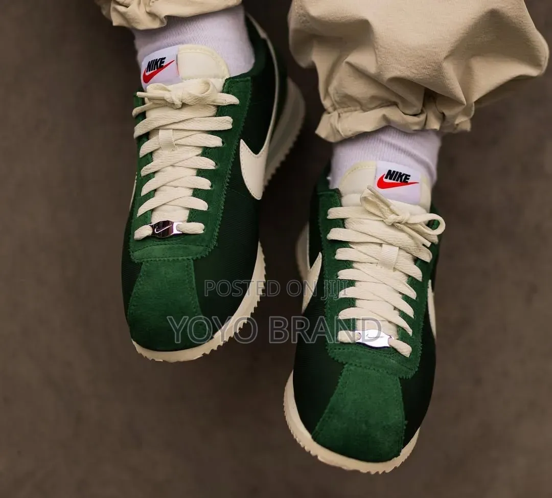 Nike Cortez TXT "Fir"Dark Forest Green Unisex Sneaker
