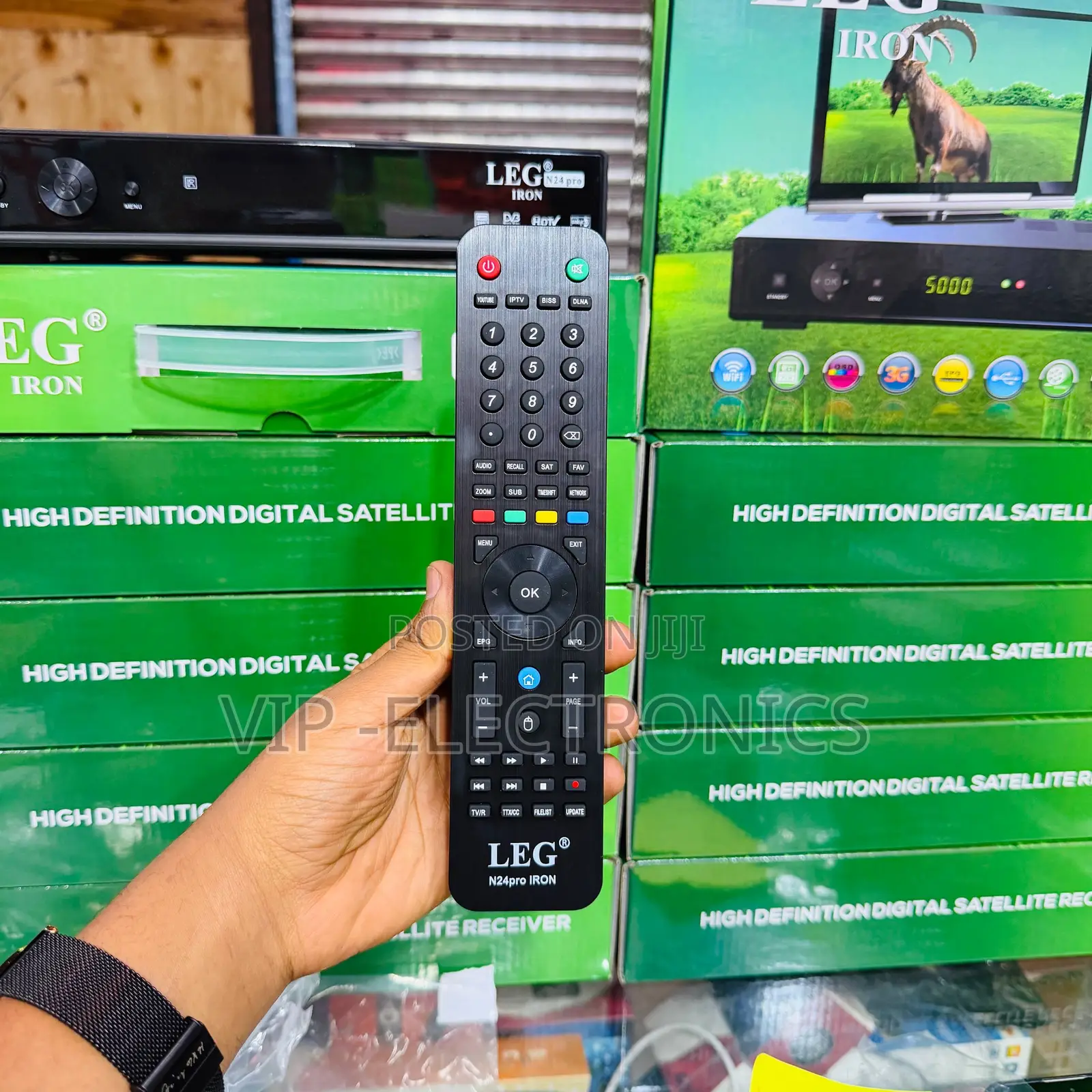 Leg N24 Pro Leg Iron High-Definition Digital Satellite Receiver