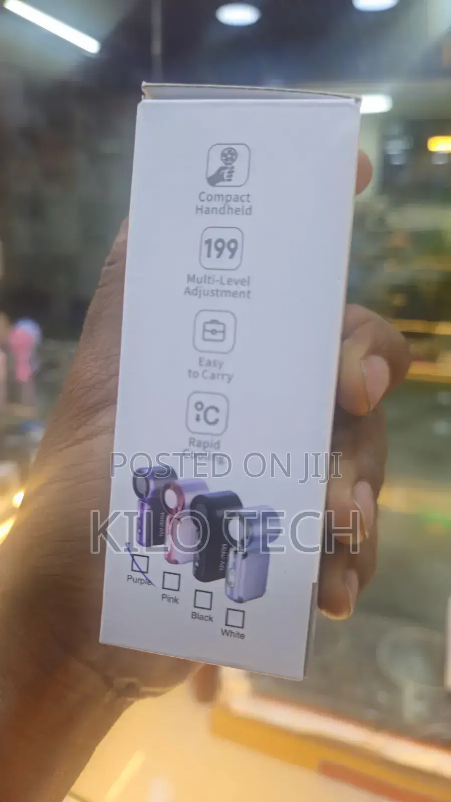 Mini Pocket High Speed Fan ኪስ ውስጥ የሚገባ አነስተኛ ፋን