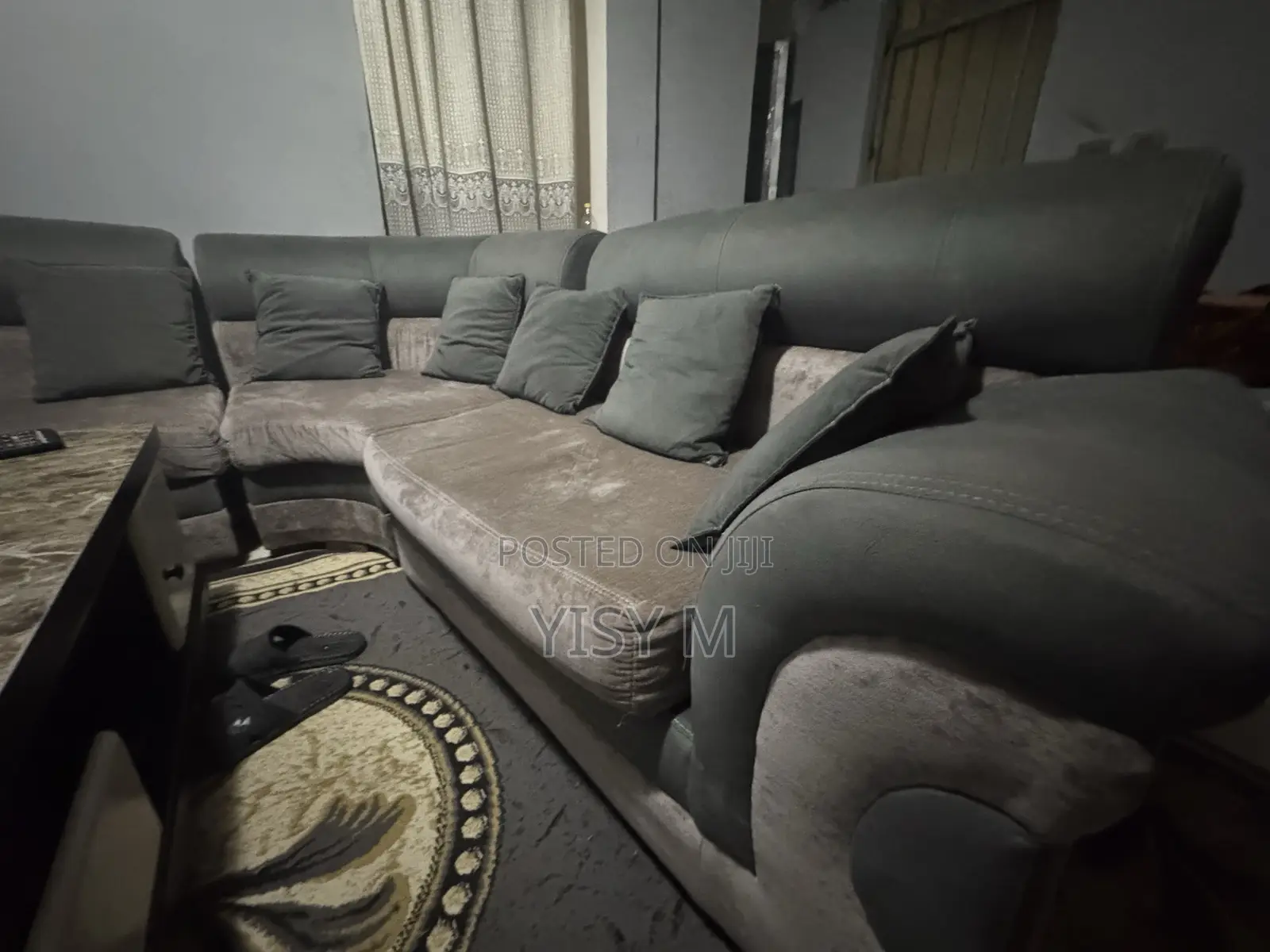 L Shape Sofa With Center Table