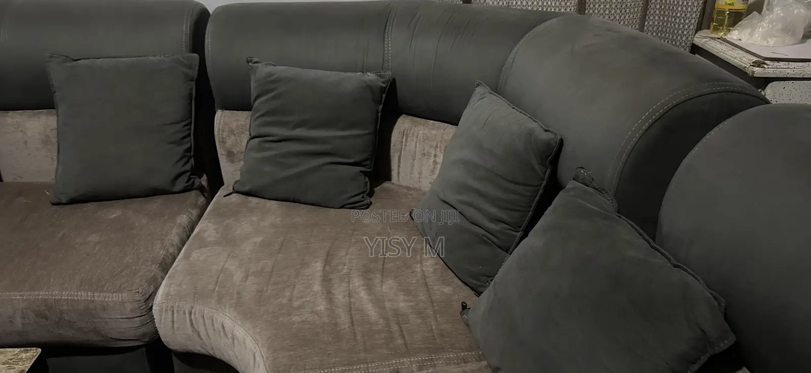 L Shape Sofa With Center Table