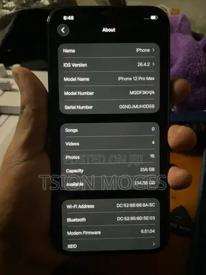 Apple iPhone 12 Pro Max 256 GB Black