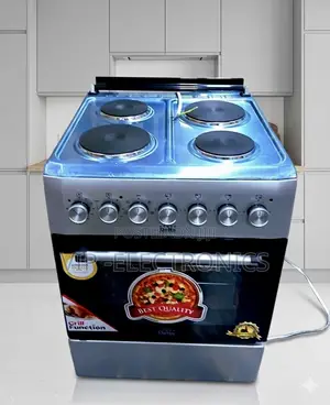 Delta Oven 60×60cm 4 Electric Burners Stainless Steel Freestanding C