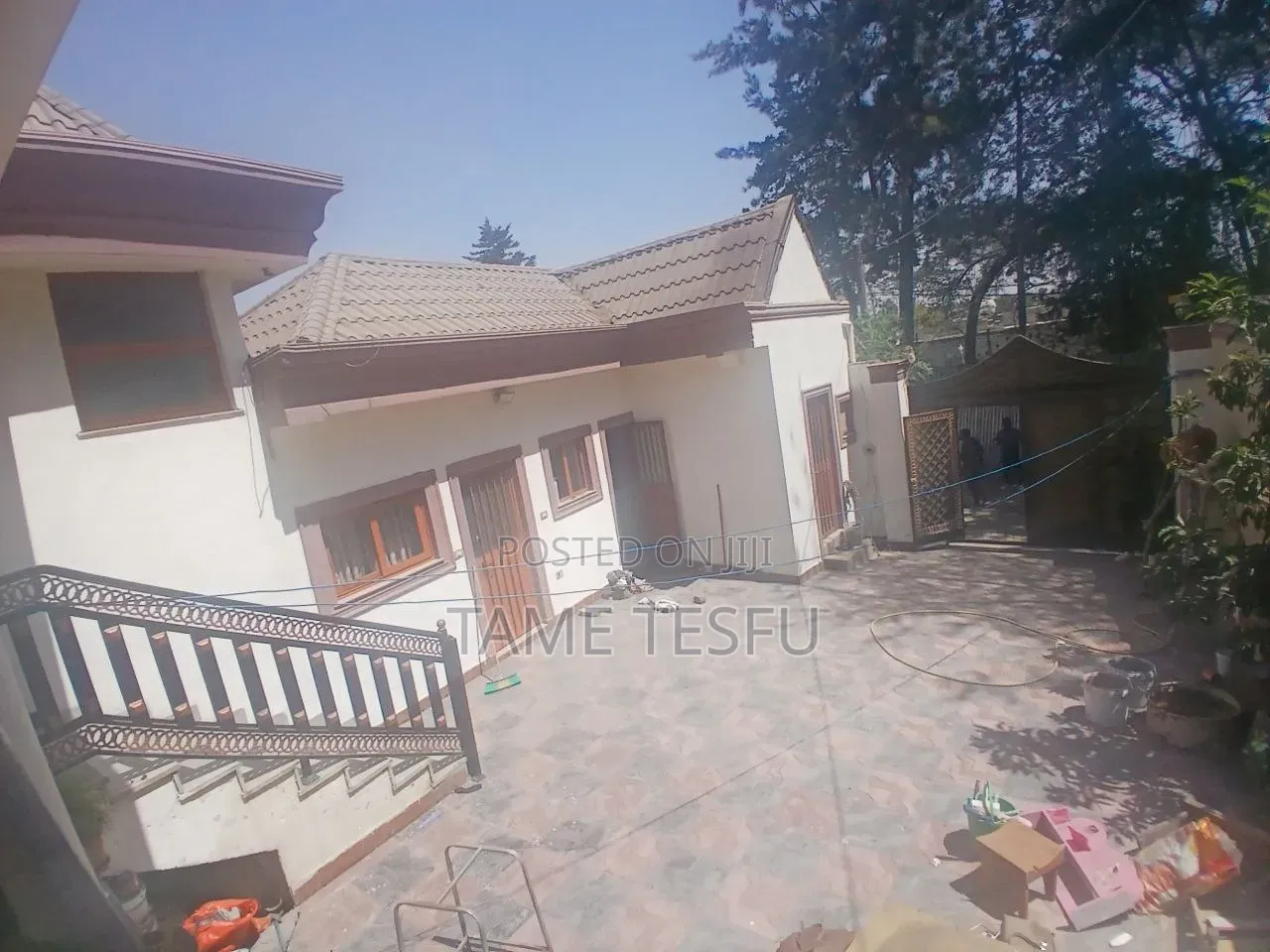 Furnished 4bdrm Villa in ቀለበት ወጣት ማዕከል, Nifas Silk-Lafto for sale