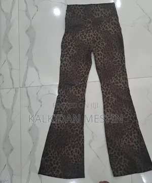 Leopard Leg Pants