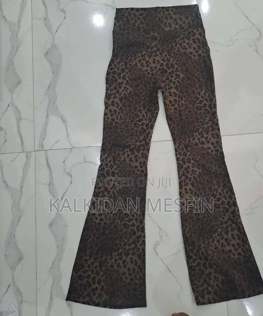 Leopard Leg Pants