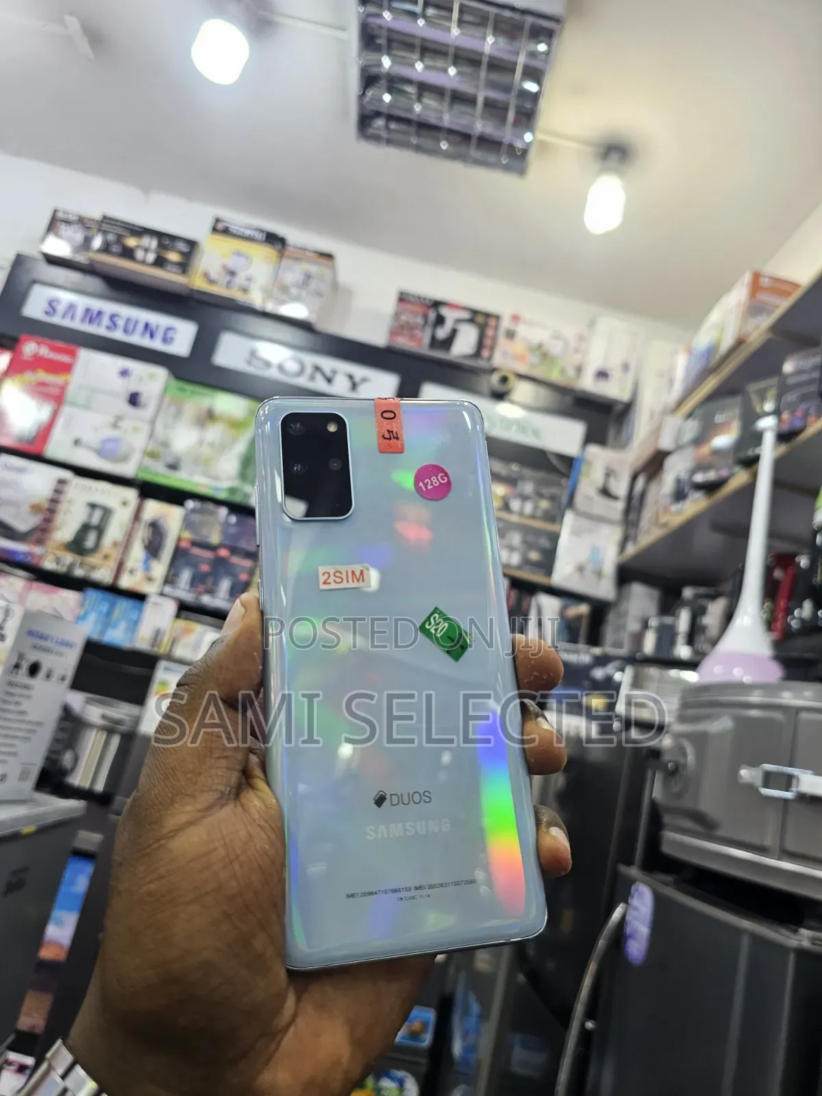 New Samsung Galaxy S20+ 5G 128 GB Black
