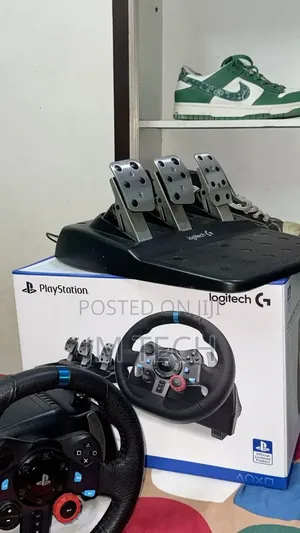 Logitech G29 Steering Wheel መሪ እና ማርሽ