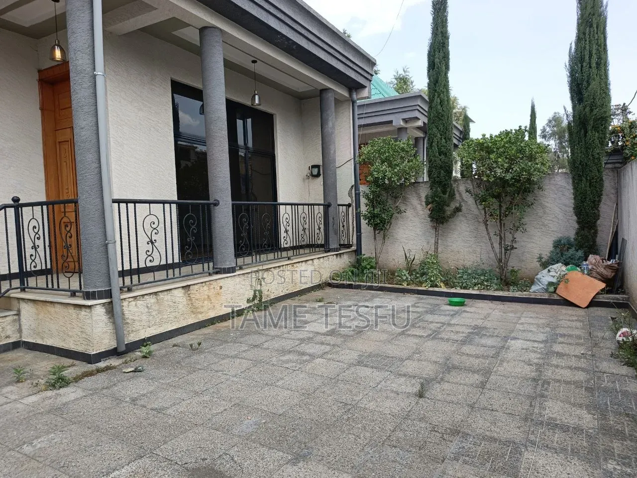 Furnished 4bdrm House in ሰሚት, Bole for sale
