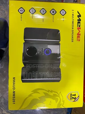 Mewe 2.1 Multimedia Speaker System (Model: Mwaud-Mms201) – Brand New