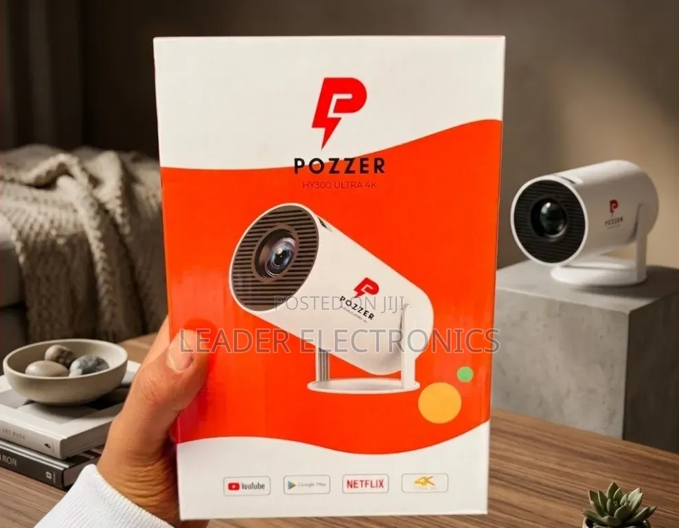 Pozzer Projector Ultra – Android 11.0 | 16gb Rom | 2gb Ram