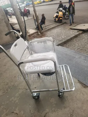 Bedside Commode Toilet Chair, Shower Commode Wheelchair Medical New