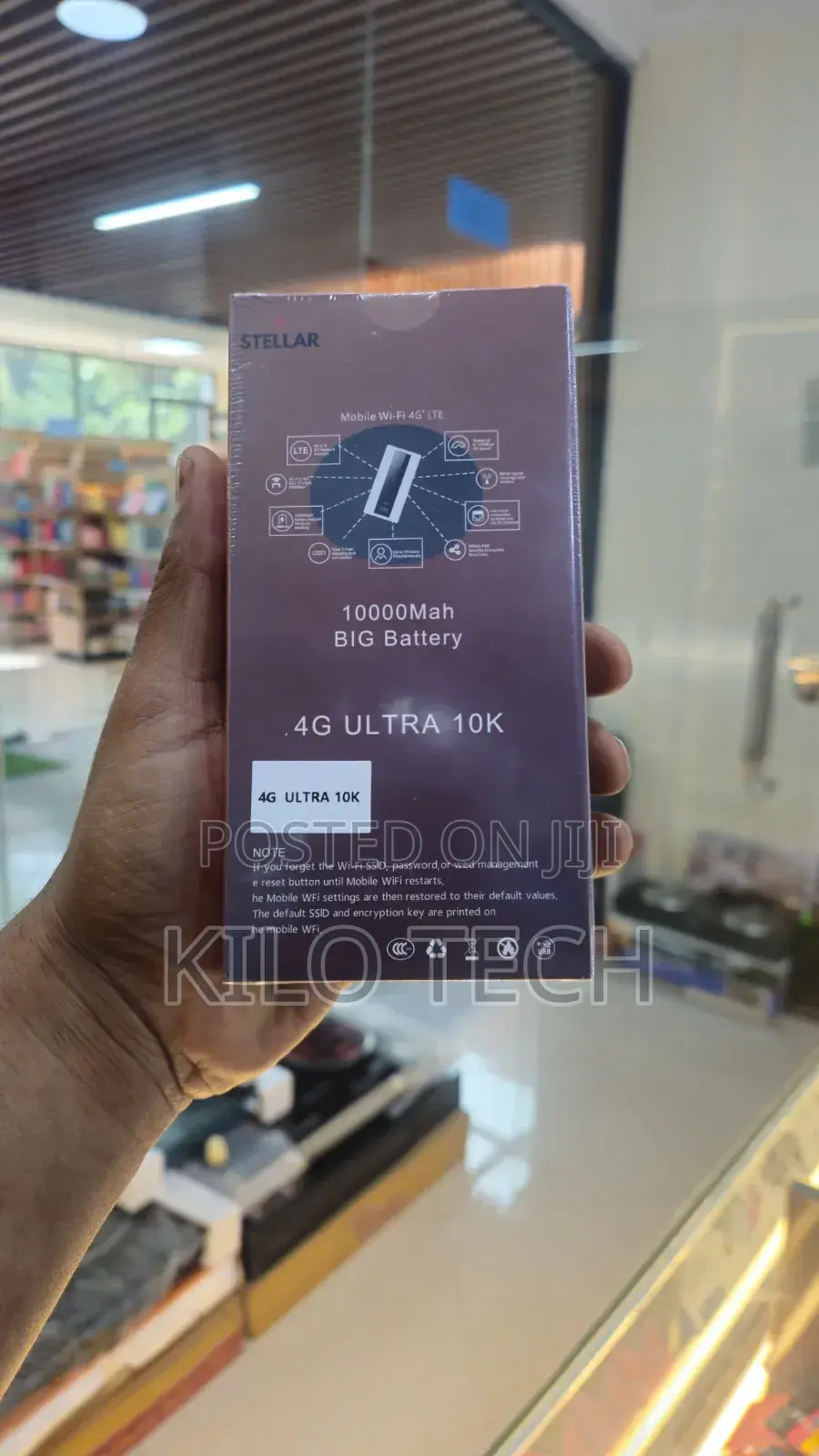 Stellar 4g Ultra Router Power Bank