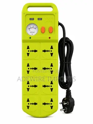 Power King Divider 8 Universal Power Outlets With Vat