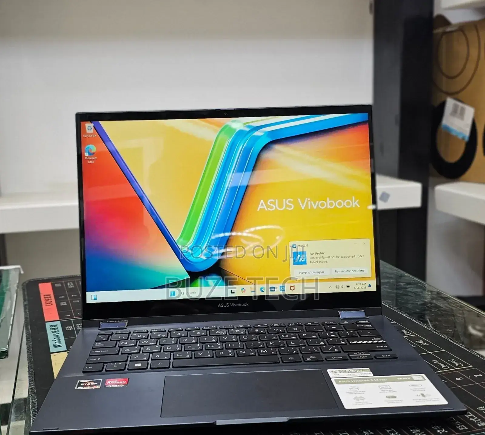 New Laptop Asus 16GB AMD Ryzen 7 SSD 512GB