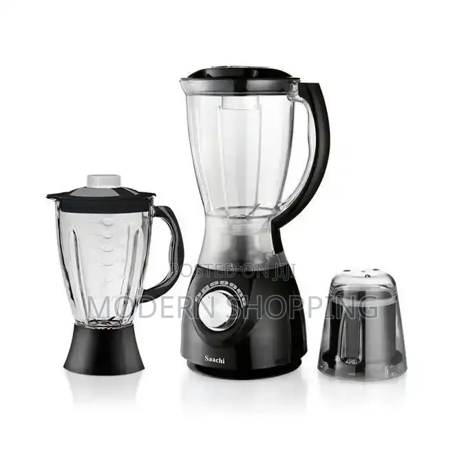 Saachi 3in 1 Blender and Grinder 
ሳቺ የጁስ እና የቡና መፍጫ